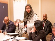 U.S.-Islamic World Forum in Washington, D.C. on April 12, 2011.